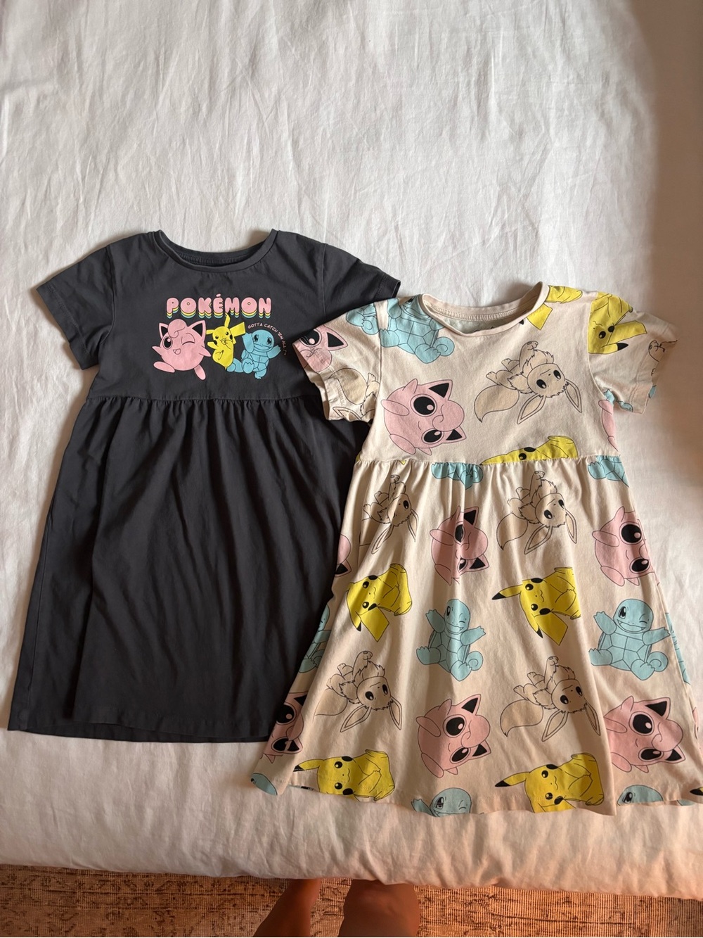 Pokémon girls dresses size 7/8